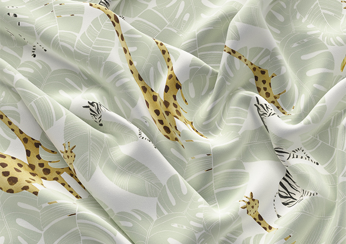 Wild Thing, Sage - Roman Blind - Image 4